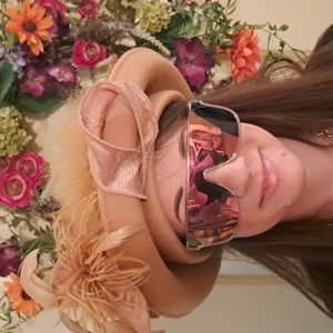 Tan wool Verucci by Chancelle hat